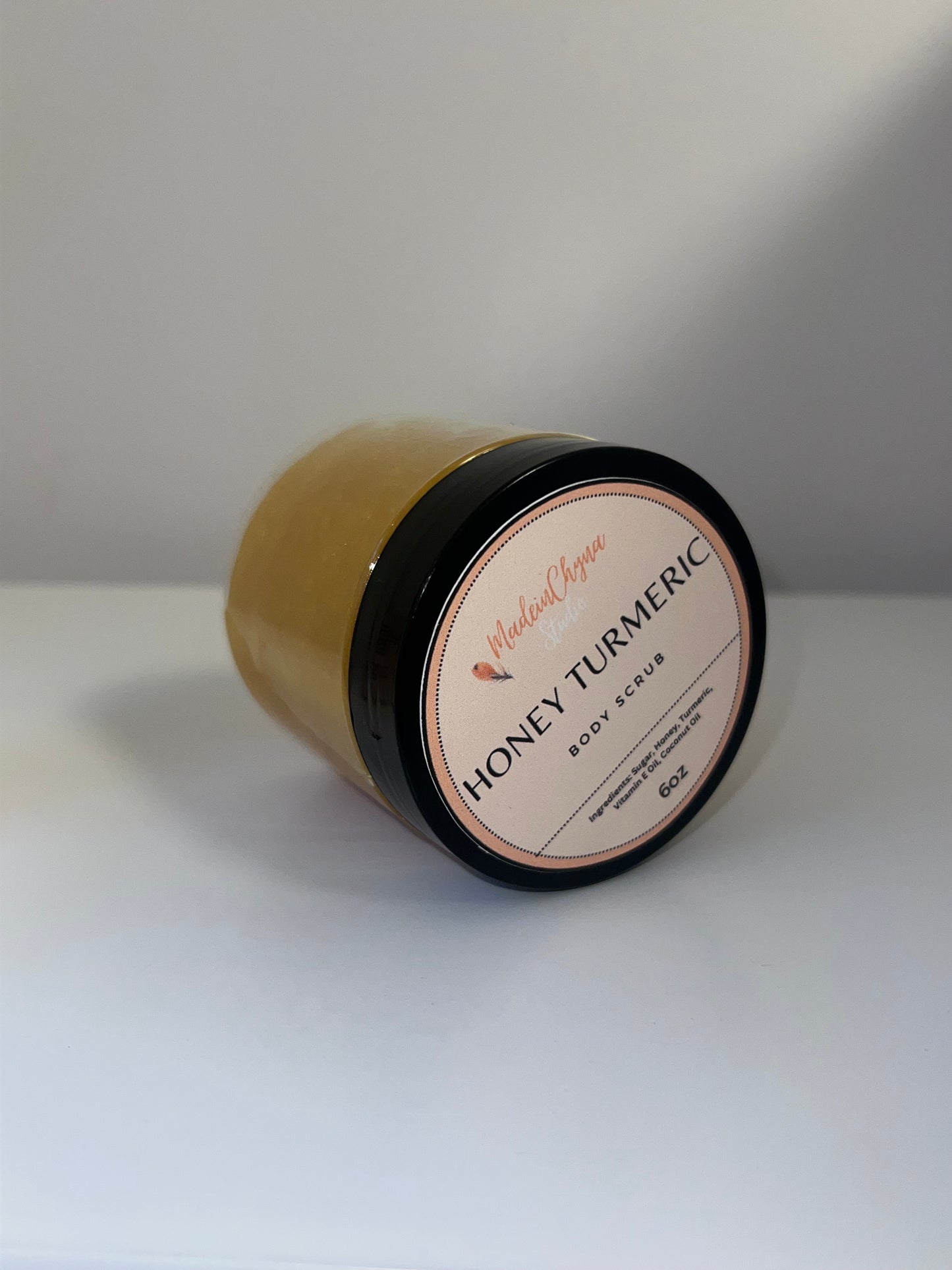 Honey Turmeric body scrub (6oz)